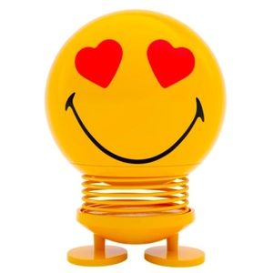 Hoptimist Smiley Love Home Decor Ornament - Danish Design, Yellow, Large